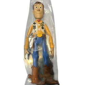 2017 Disney Pixar Toy Story Poseable Sheriff Woody Figure Toy Doll No Hat